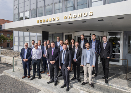 Halifax-delegation besøgte Esbjerg rådhus i juni 2018